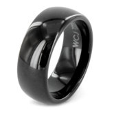 Men's Tungsten Carbide Domed Comfort Fit Ring