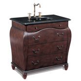 Hampshire Sink Chest in Tobacco