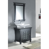 30" Single Bathroom Vanity Set in Espresso