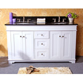 60" Double Bathroom Vanity Set