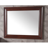 38" Vanity Mirror in Cherry