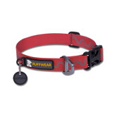 Headwater Stink-Proof Dog Collar in Red Currant