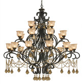 Norwalk 24 Light Chandelier