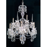 Traditional Crystal 9 Light Chandelier