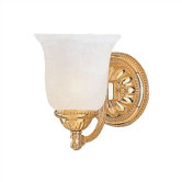 Bathroom Lights Wall Sconce in Polished Brass