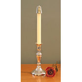 Old Holland Silver Candlestick