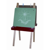 Double Adjustable Easel with Chalkboard