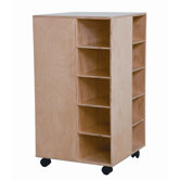 Space Saver Cubby Spinner with No Trays