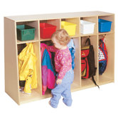 Tip-Me-Not 36"H Locker with Plywood Back