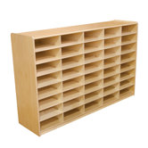 Storage Unit with 3" 40 Letter Trays
