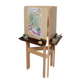 Natural Environment 3-Way Easel with Brown Tray