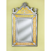Natasha Medium Wall Mirror in Gold