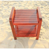Teak Bathroom Elegance Spa Storage Shelf or Bookcase