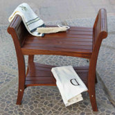 Symmetry Teak Garden Bench