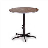 Dual Height Cocktail Table with Plywood Top