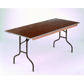 Rectangular Banquet Table  with Plywood Top