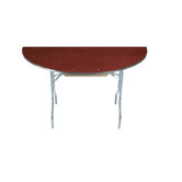 EV Series Half Round Folding Table with Vinyl Edge