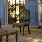 Kingstown Isla Verde Leather Side Chair