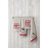 Entertaining Inspired Tea Towels (Set of 4)