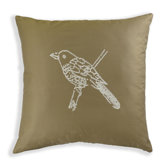 Caroline Embroidered Square Pillow