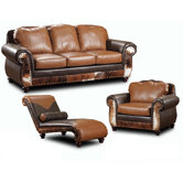 Denver Leather Living Room Collection
