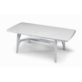 President Rectangular Tile Dining Table