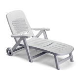 Splendido Folding Bed Sun Lounger with Wheel