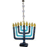 Holiday Menorah Decorative Accent (Set of 3)