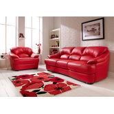 Tiki Leather Split 3 Seater Sofa