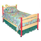 Little Lizards Twin Duvet Cover / Bedskirt / Sham Set