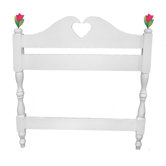 Heart Twin Panel Headboard