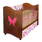 Magic Garden Butterfly 2-in-1 Convertible Crib