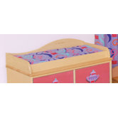 Little Girl Teaset Changing Pad Cover