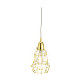 Wire Barrel Pendant Light