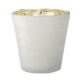 Snowdrift Antique Mercury Tumbler Votive
