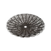 Weathered Cornucopia Round Serving Tray