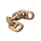 Hand Carved Chain Link - 5 link