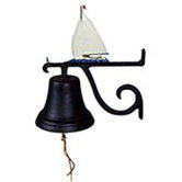 Cast Sailboat Bell