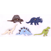 5 Piece Dinosaur Peg