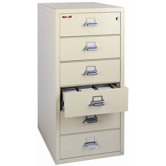 6-Drawer Card, Check and Note File