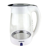 Ovente KG82 1.7L Cord-Free Glass Electric Kettle