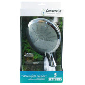 Multnomah 5-Function Handheld Showerhead