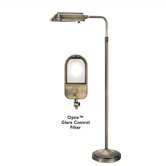 Heritage&trade; Natural Daylight Floor Lamp in Antique Brass