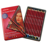 Pastel 12 Piece Colored Pencil Set