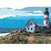 Painting by Numbers Artist Canvas Series Lighthouse Set