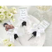 ''Capture the Moment'' Glass Photo Holder Bottle Stopper
