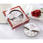 ''A Slice of Love'' Pizza Cutter in Miniature Pizza Box