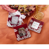 "Fall Impressions" Glass Photo Coaster (Set of 2)
