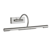 Adjustable 2 Light Picture Wall Light in Chrome