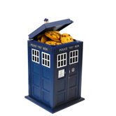 Doctor Who Tardis Talking Cookie Jar